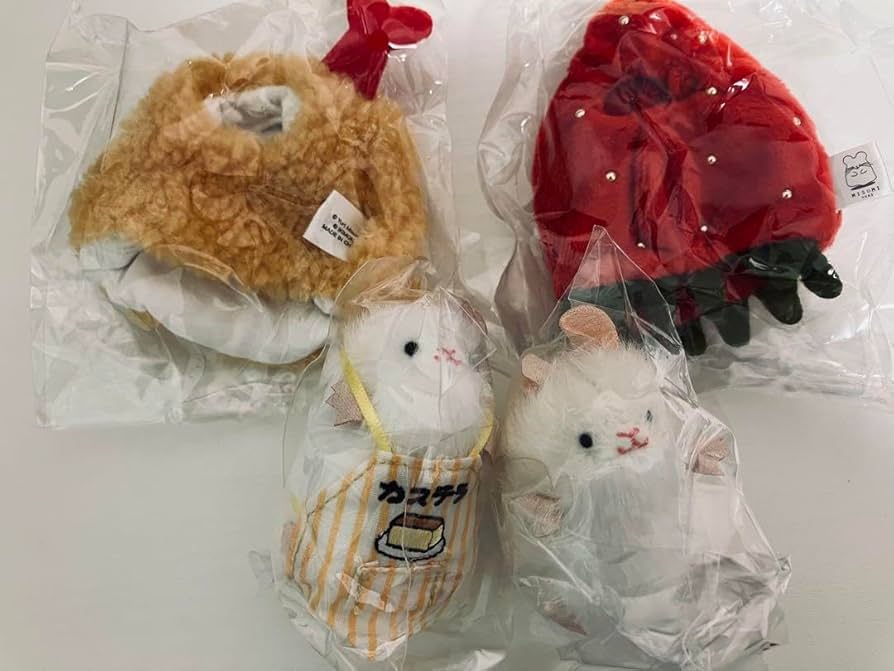 Amazon.co.jp: ねずみのぬいぐるみきぐるみコレクション ガチャ